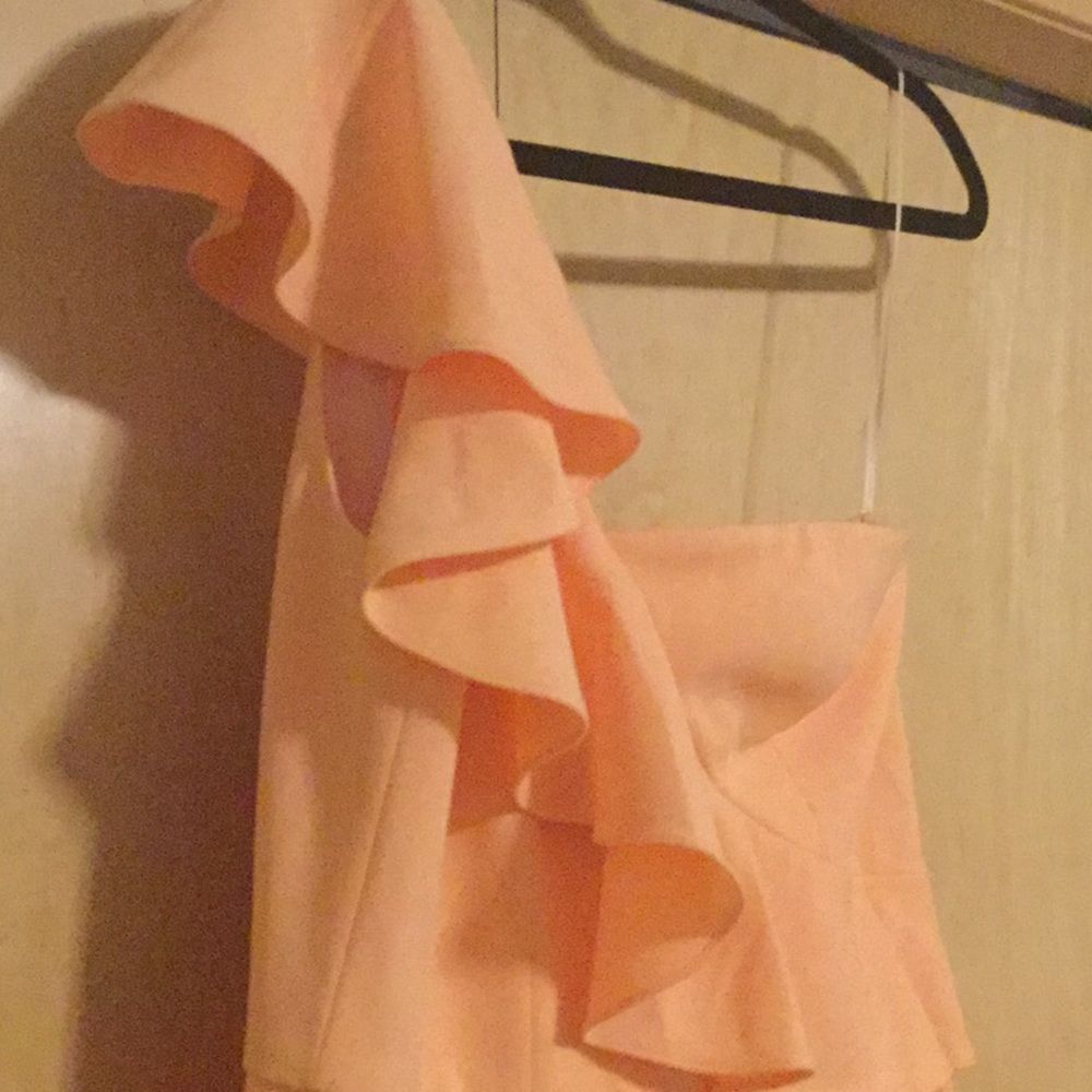 Jay Godfrey One-shoulder Ruffle Jumpsuit - Picture 4 of 11
